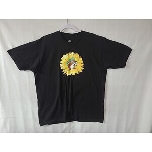 Buc-ees‎ T-Shirt XL Black Cotton Short Sleeve